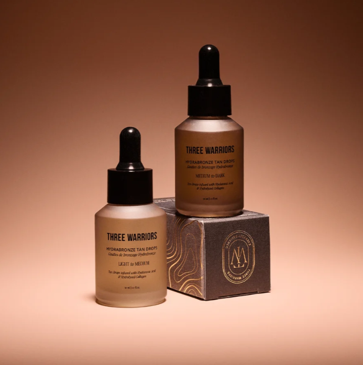 Three Warriors Hydrabronze Tanning Drops Med/Dark