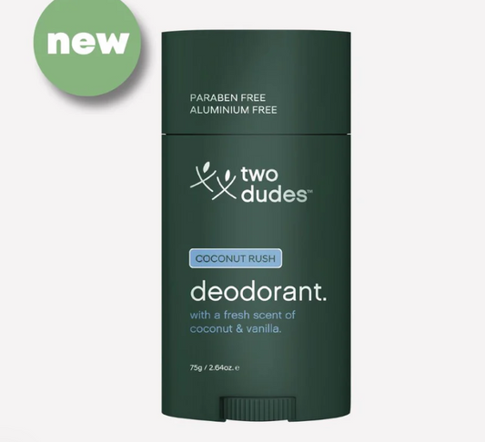 Two Dudes Deodorant- Coconut Rush