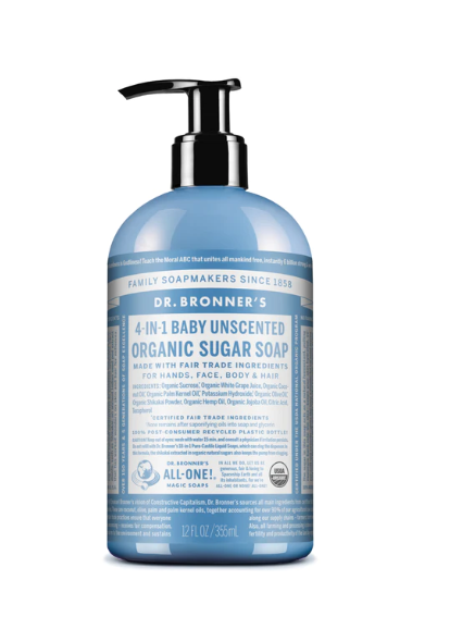 Dr Bronner - Pump Soap Unscented