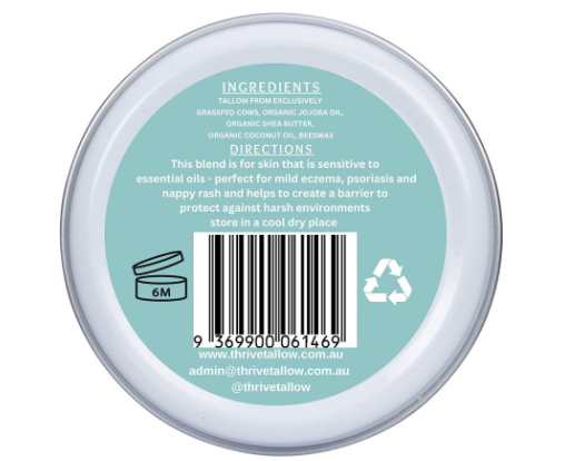 Thrive Tallow Moisturiser Unscented