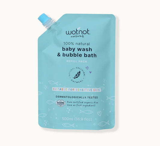 WOT NOT Baby wash & bubble bath 500ml