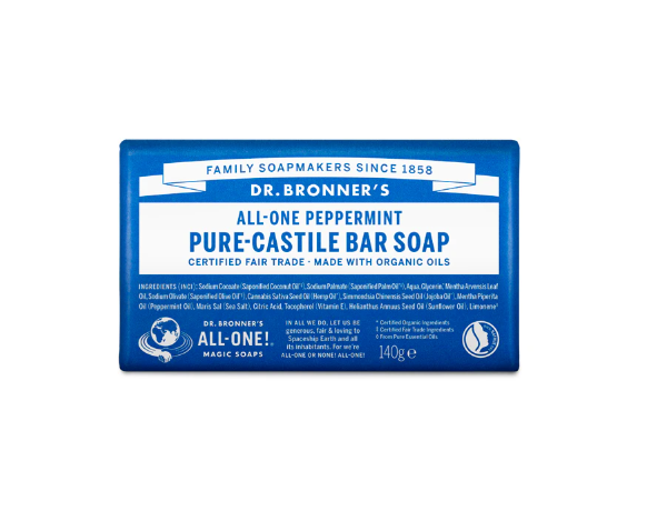 Dr Bronners Peppermint Bar Soap