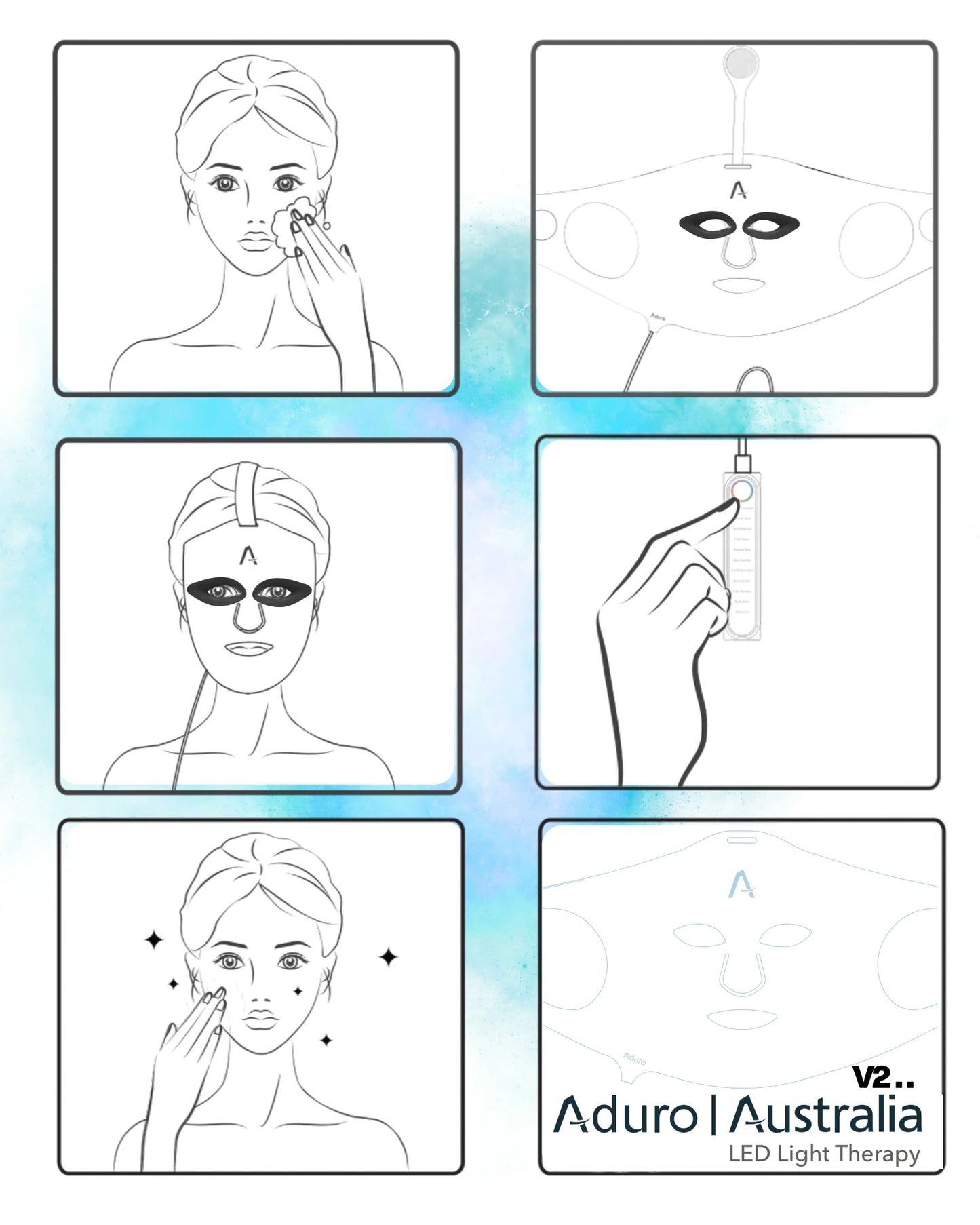 Aduro personal LED Mask V2