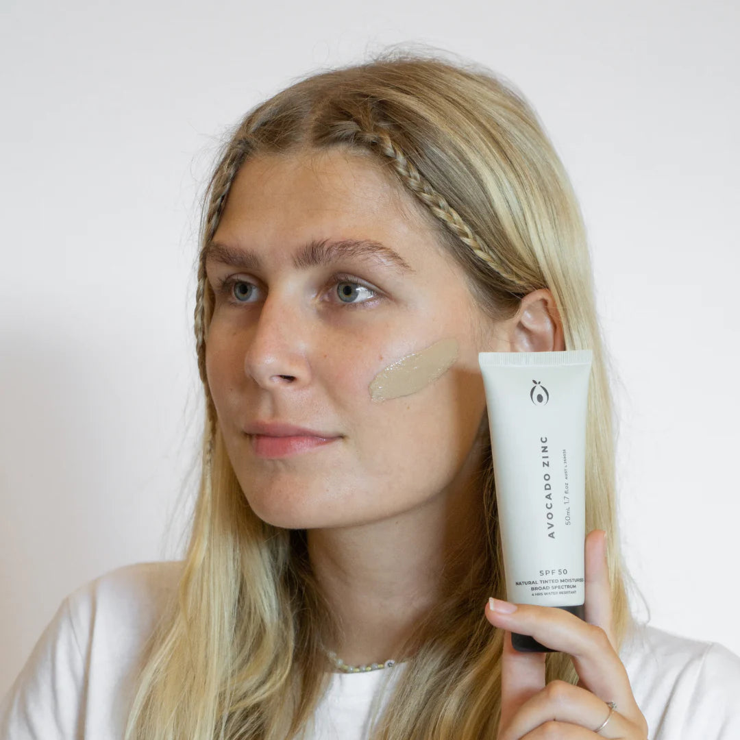 Avocado Zinc Tinted Sunscreen