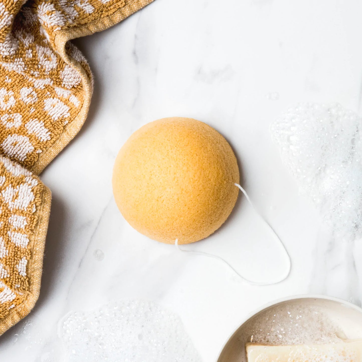 Konjac Facial Sponge TUMERIC