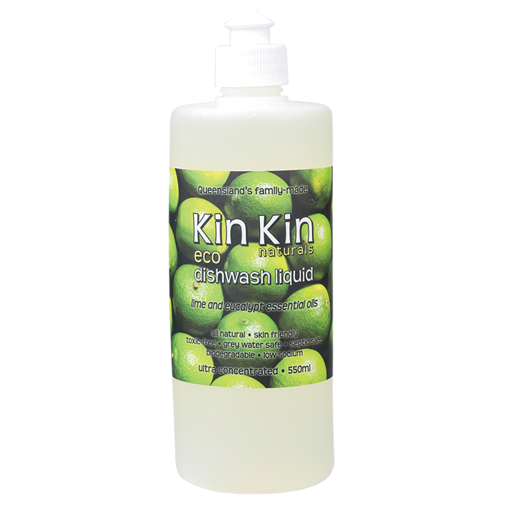Kin Kin Dish Liquid Lime & Eucalyptus 550ml