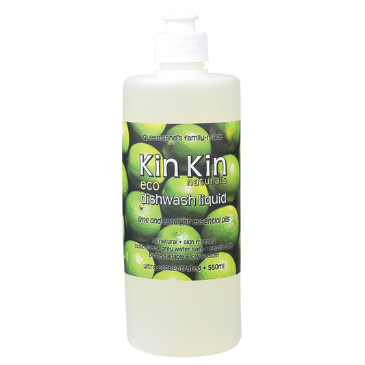 Kin Kin Dish Liquid Lime & Eucalyptus 550ml