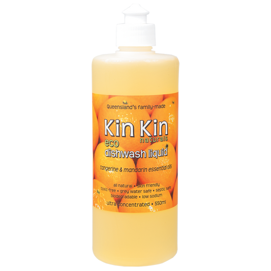 Kin Kin Dish Liquid Tangerine & Mandarine 550ml