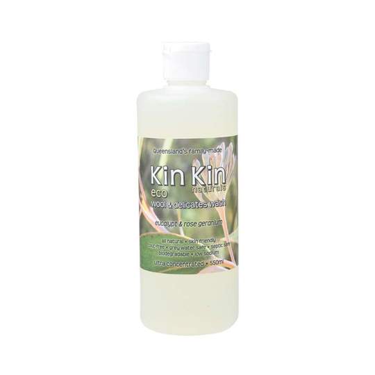 Kin Kin Wool & Delicates Wash Eucalyptus/Rose Germanium